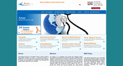 Desktop Screenshot of amasmedical.com